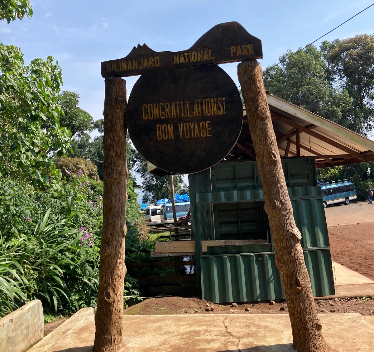 Mweka descent rainforest